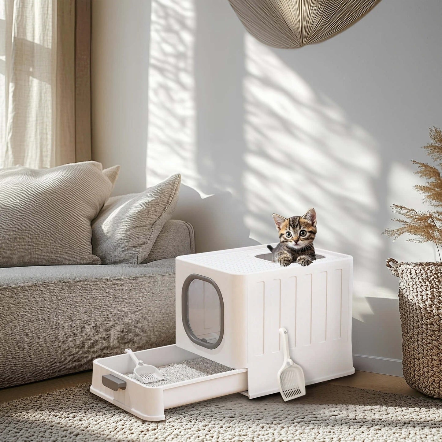 Maison de toilette chat | Le Jardin Secret du Chatâą - Transportdodochat