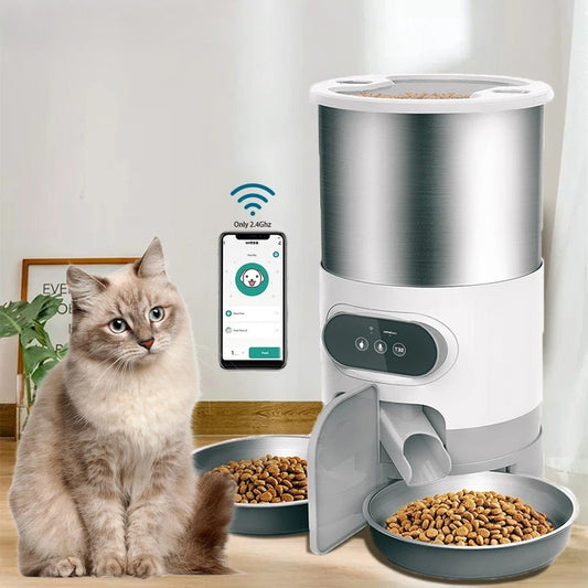 Distributeur automatique croquettes chat - Croq'Smart™ - Transportdodochat