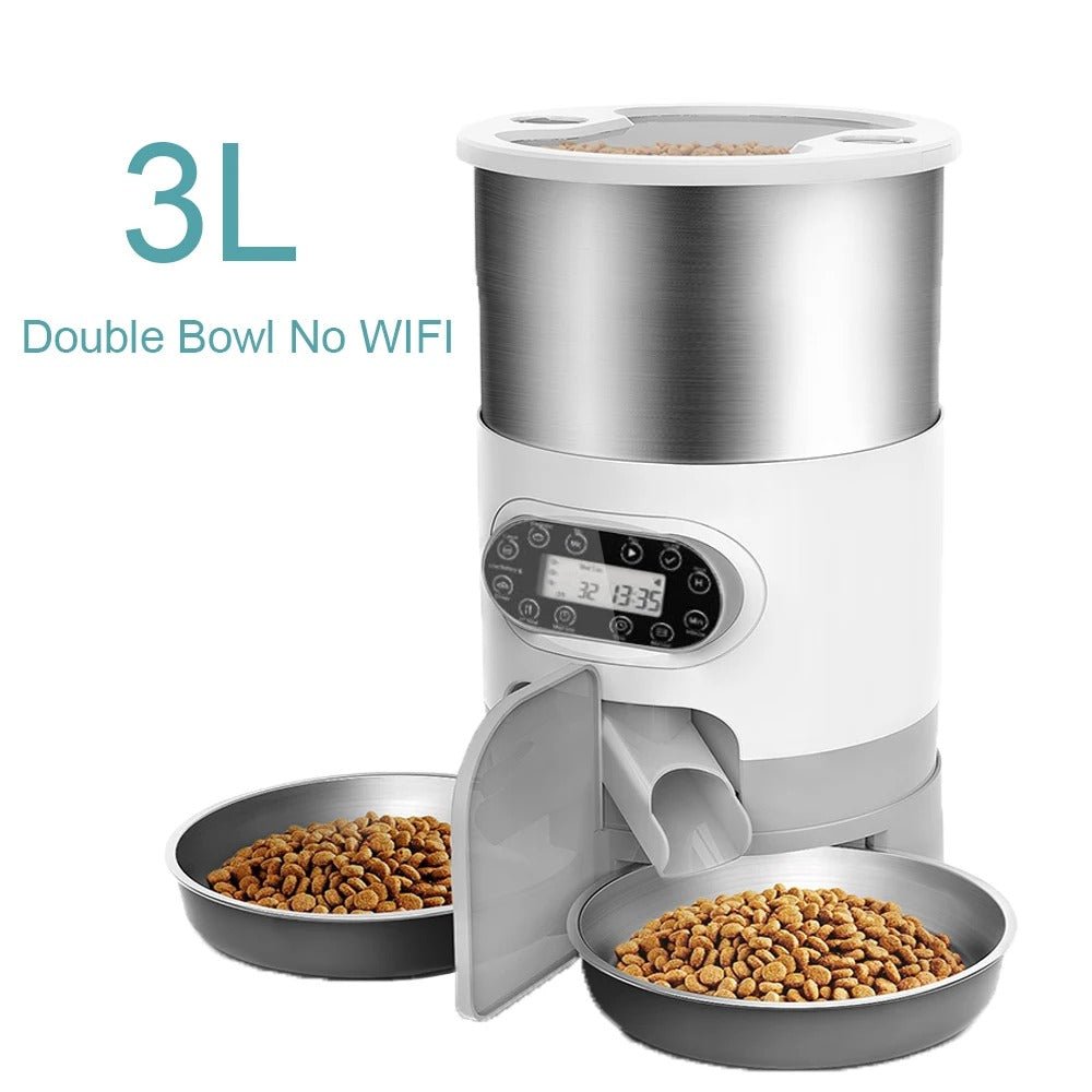 Distributeur automatique croquettes chat - Le Festin Programmé™ - Transportdodochat