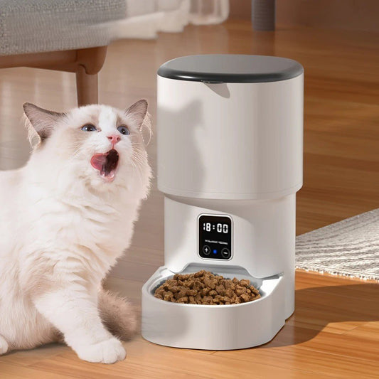 Distributeur automatique de croquettes chat - Minou'Matic™ - Transportdodochat
