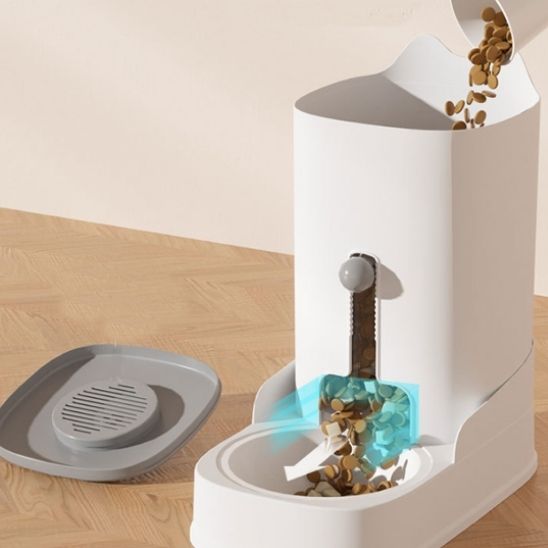 Distributeur croquettes pour chat - Duo Délices™ - Transportdodochat