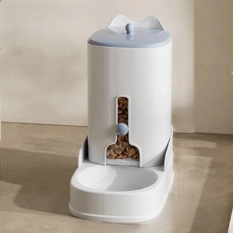Distributeur croquettes pour chat - Duo Délices™ - Transportdodochat