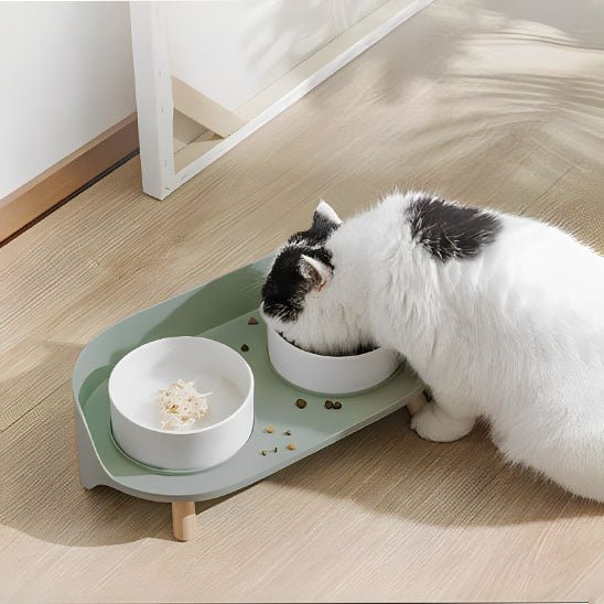 Double Gamelles chat - Transportdodochat