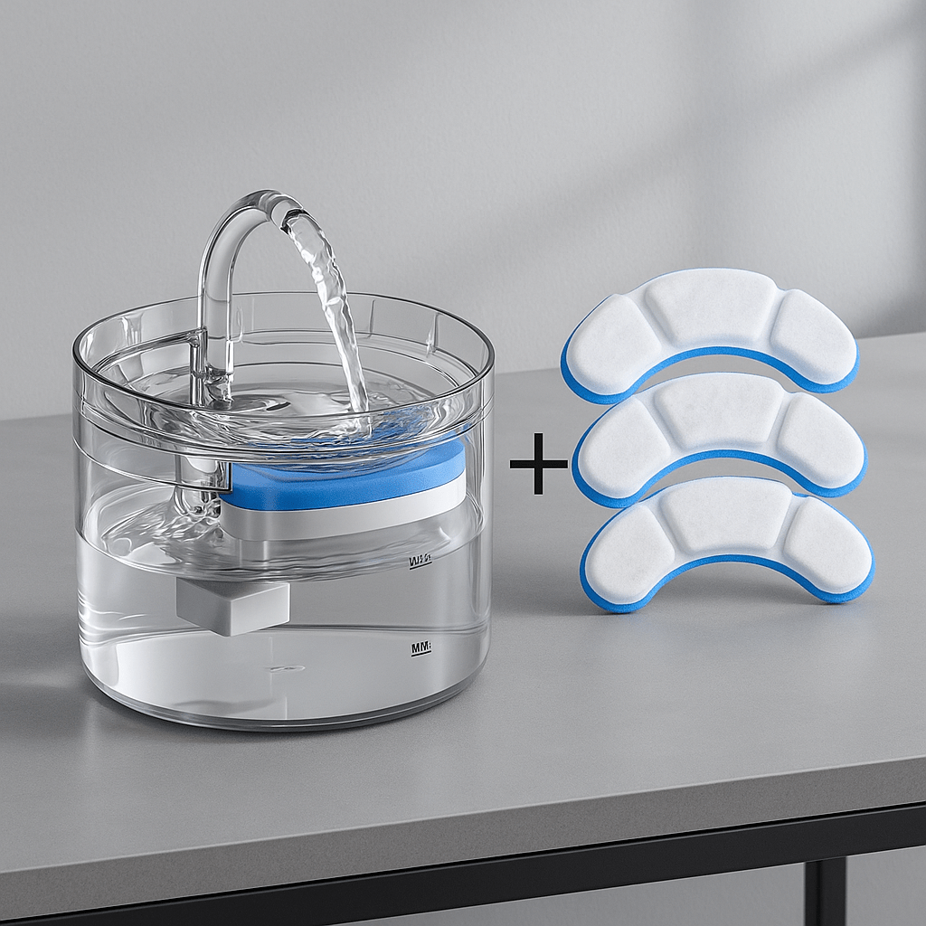 Fontaine à eau chat | Silentflow™ - Transportdodochat