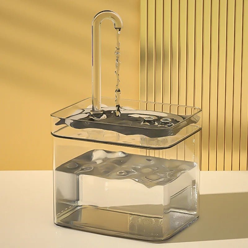 Fontaine à Eau pour Chat transparente