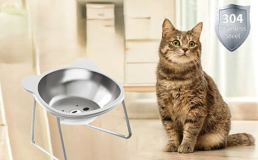 Gamelle chat - Chatpicurien™ - Acier Inox - Transportdodochat