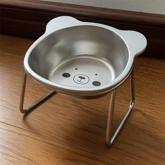 Gamelle chat - Chatpicurienâą - Acier Inox - Transportdodochat