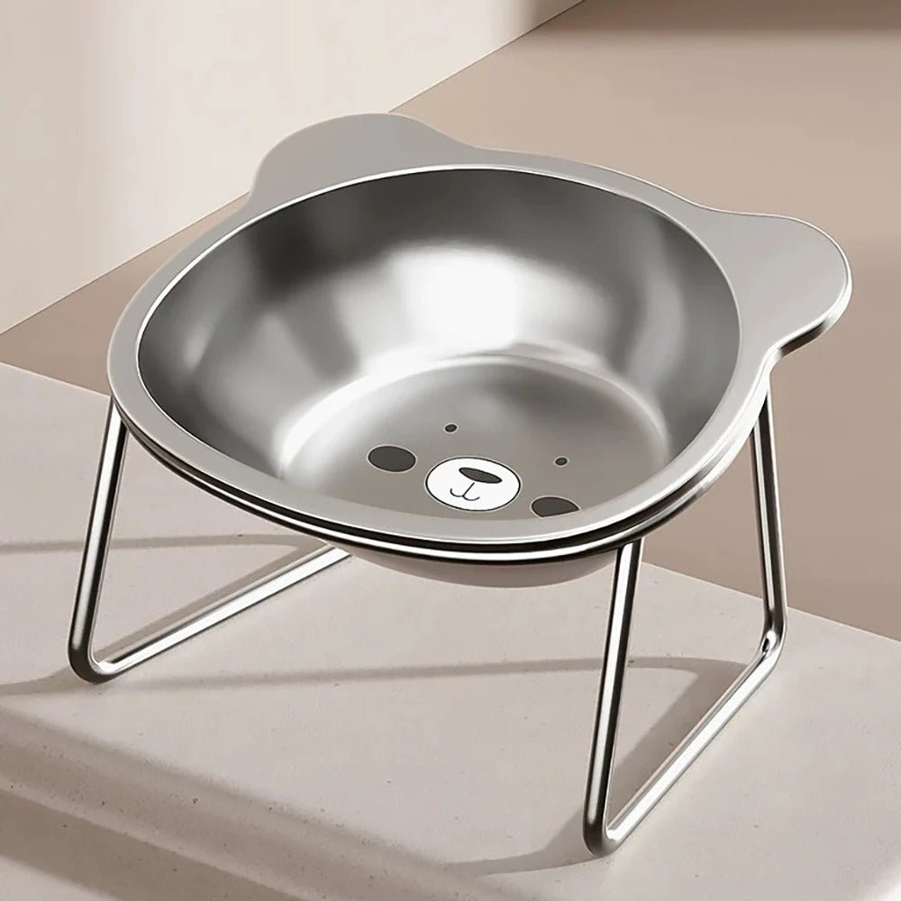 Gamelle chat - Chatpicurienâą - Acier Inox - Transportdodochat