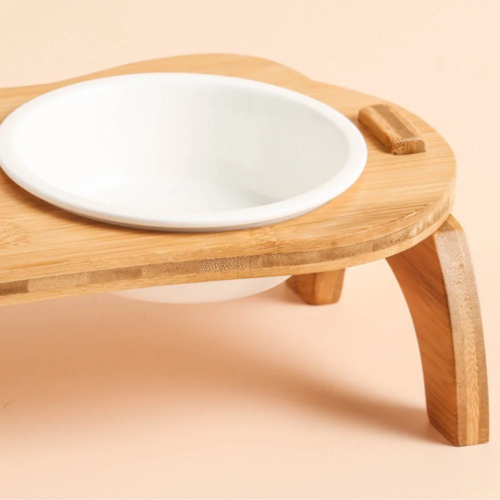Gamelle chat surélevée - Miaou Gourmet™ - Transportdodochat