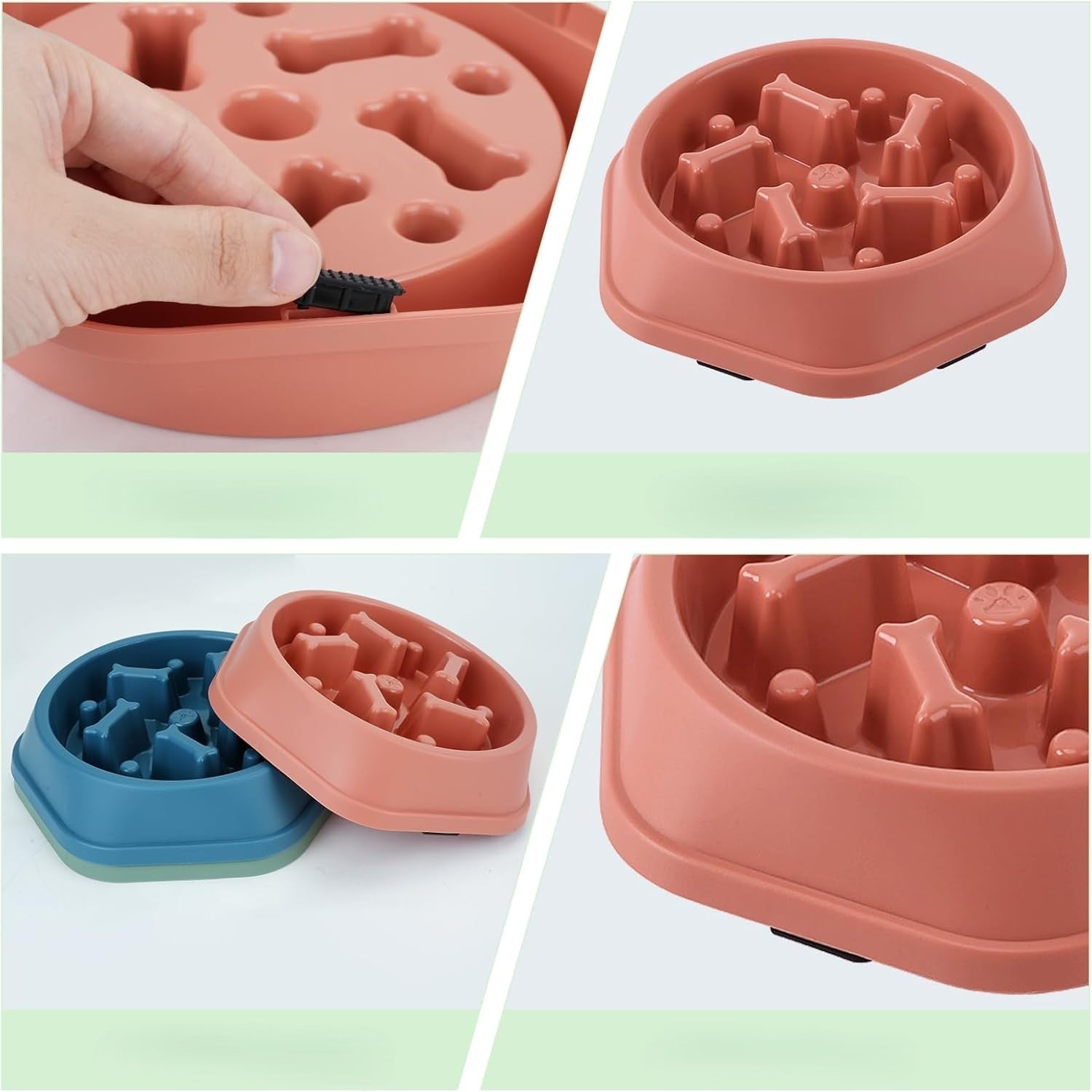 Gamelle pour chat anti - glouton - P'tit Festin Zenâą - Transportdodochat