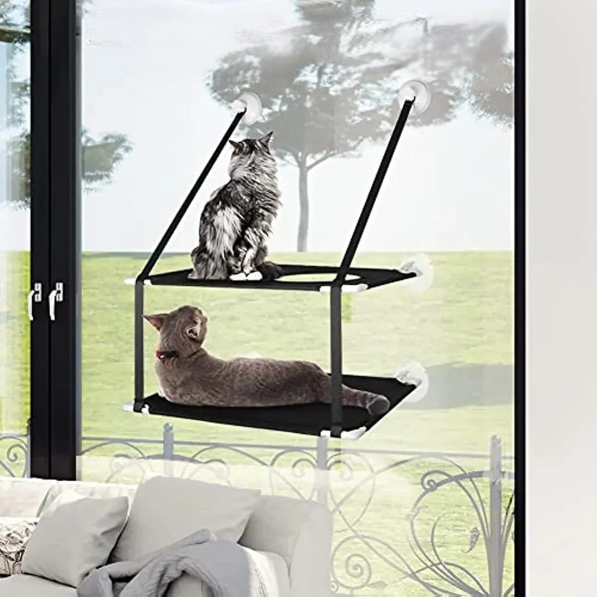 Hamac chat fenetre - Balcon des Minousâą - Transportdodochat