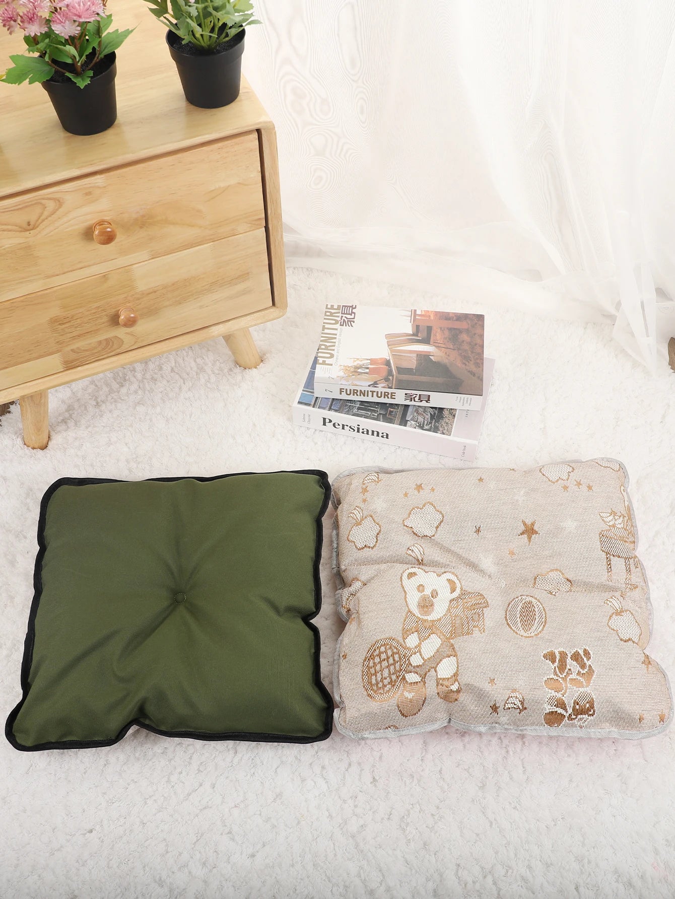 Niche à chat - CatTentBed™ - Vert Militaire - Transportdodochat