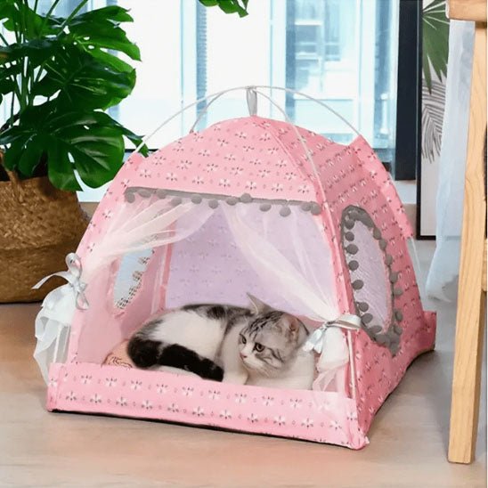 Niche à chat - Cabane Fleurie™ - Transportdodochat