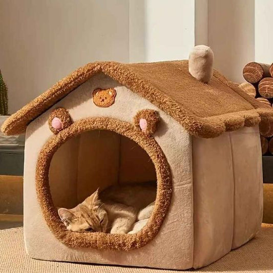 niche pour chat-chat assoupi