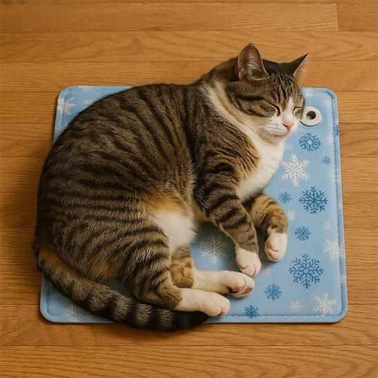 Tapis rafraichissant Chat | FraiCool™ - Transportdodochat