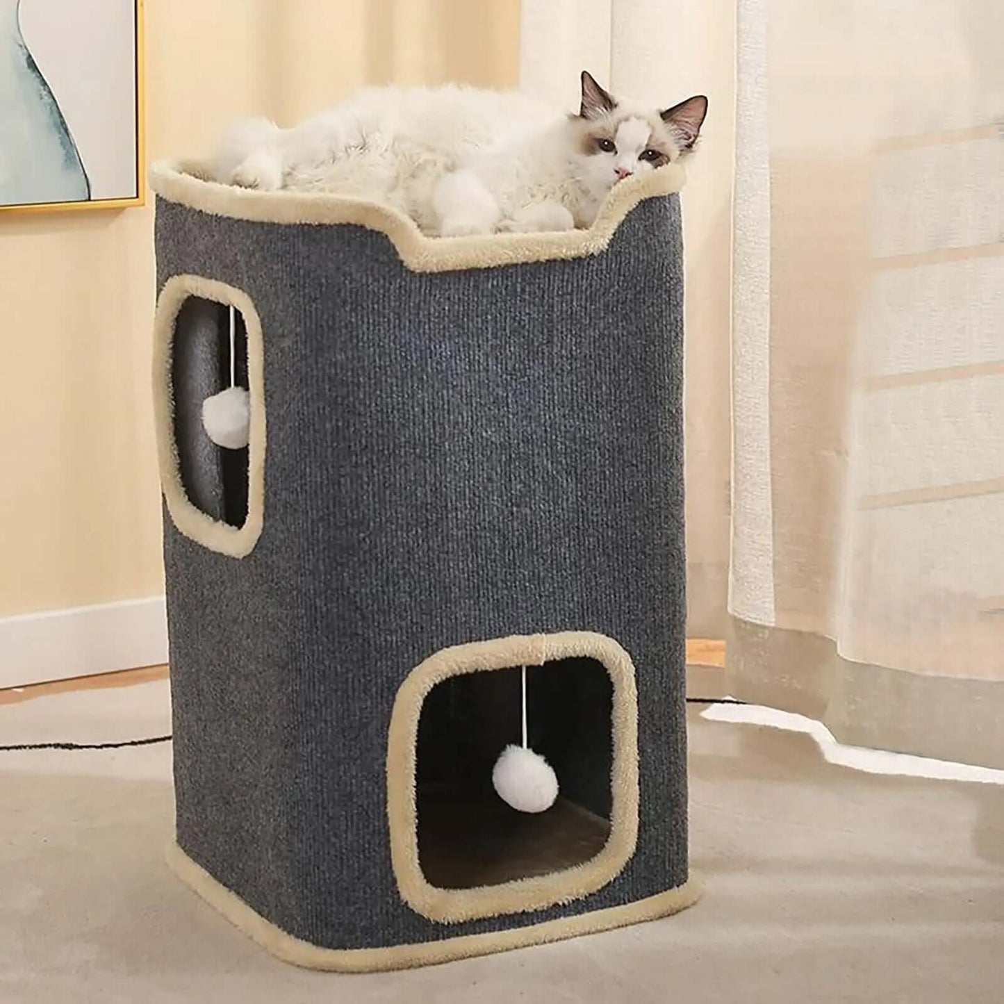 Arbre à Chat | Le Condo des Chats Heureux™ - Transportdodochat