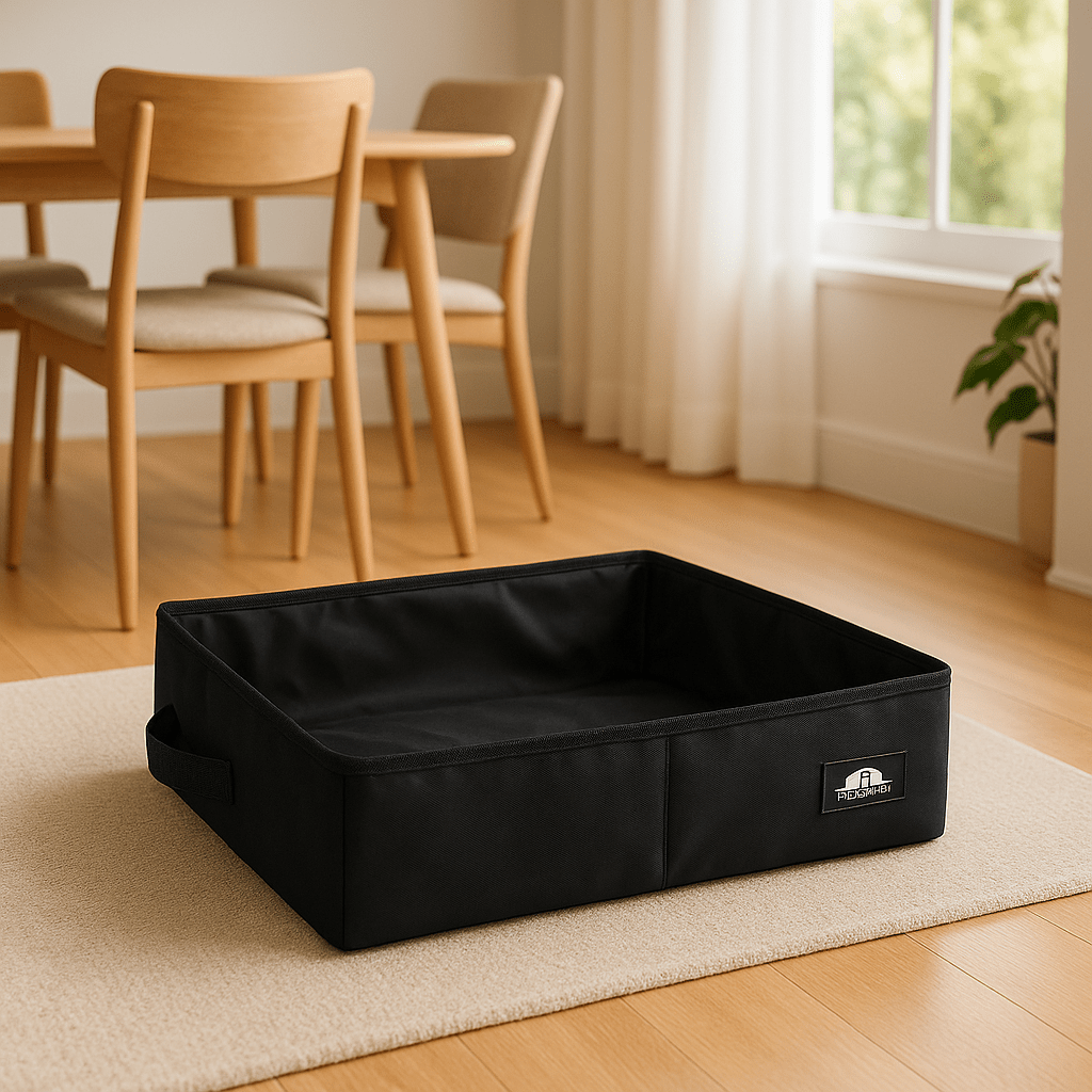 Bac à litière chat | Petit Coin Nomade™ - Transportdodochat