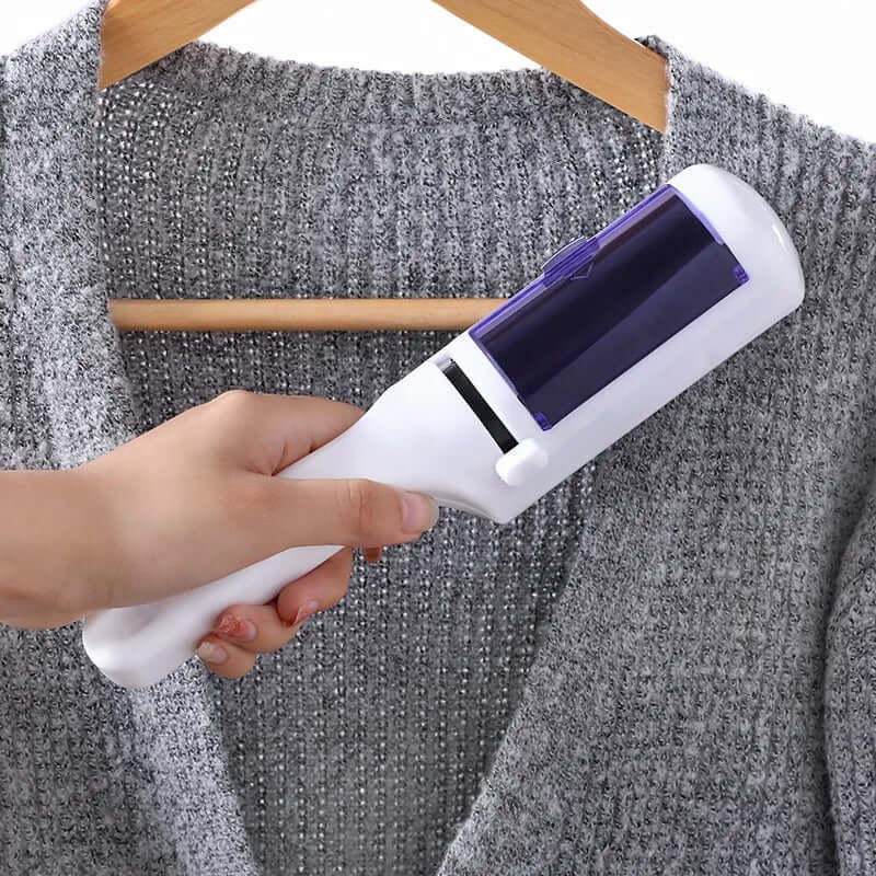 Brosse anti poil usage sur pull