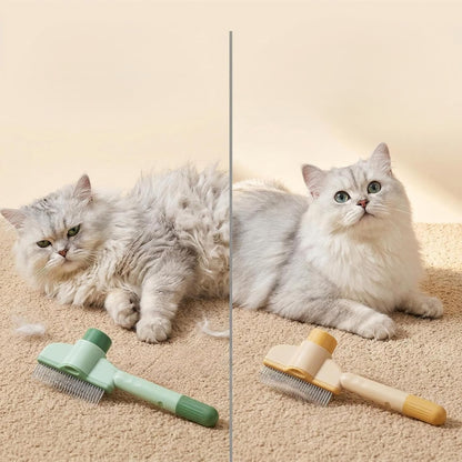 Brosse pour chat à poils longs| Chass'Poils™ - Transportdodochat