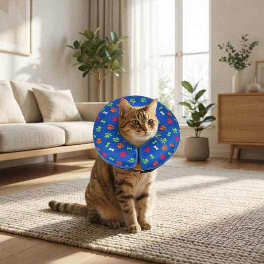 Collerette gonflable chat | Miaou'Bouclier™ - Transportdodochat