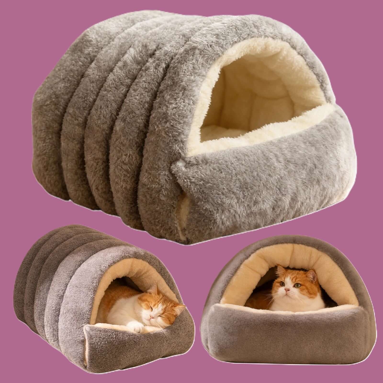 Dodo chat lit gris confortable
