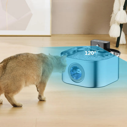 Fontaine à eau Chat sans fil | FreshFlow™ - Transportdodochat