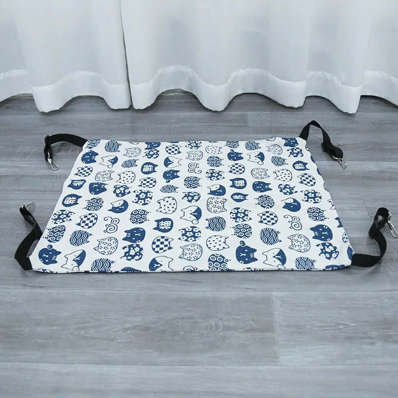 Hamac pour chat convertible blanc