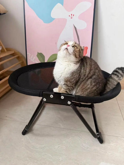 Hamac pour chat sur pied | Cocon Surélevé - Transportdodochat