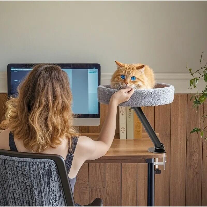 Hamac pour chats | Desk Cat Nest™ - Transportdodochat