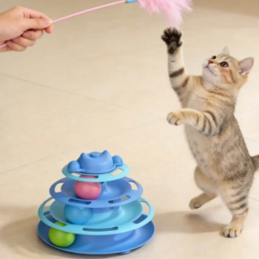 Jeu pour chat | Chat'Mania Tower™ - Transportdodochat