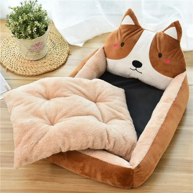 Lit pour chat en forme de chat | Sofa P'tit Museau™ - Transportdodochat