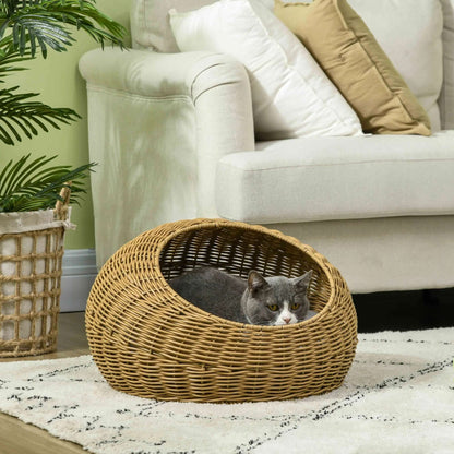 Panier pour chat en osier | Ronron d'Osier™ - Transportdodochat