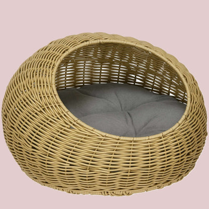 Panier pour chat en osier | Ronron d'Osier™ - Transportdodochat
