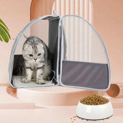 Sac a dos pour Chat gris chat sort