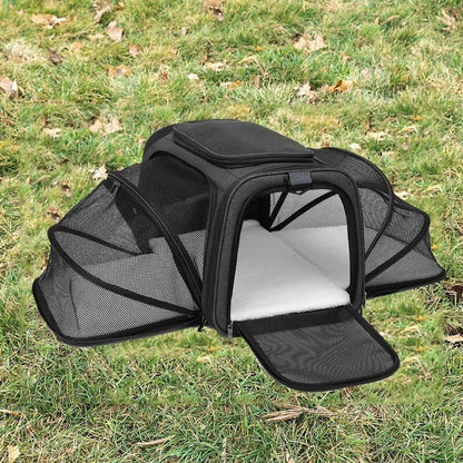 Sac de transport pour chat noir