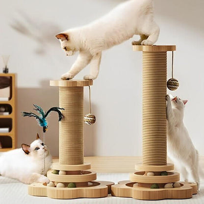Arbre a chat en bois | Nook Joueur™ - Transportdodochat
