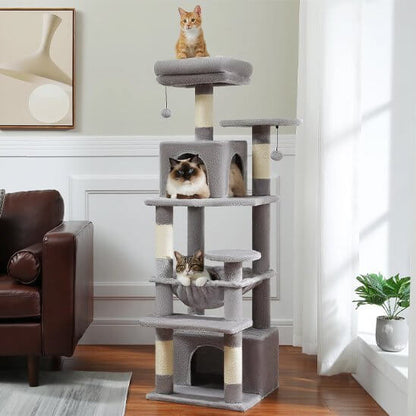 Arbre à chat | Le Grand Nook Félin™ - Transportdodochat