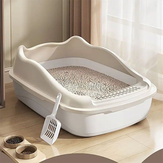 Bac à litière chat | Premium Clean™ - Transportdodochat