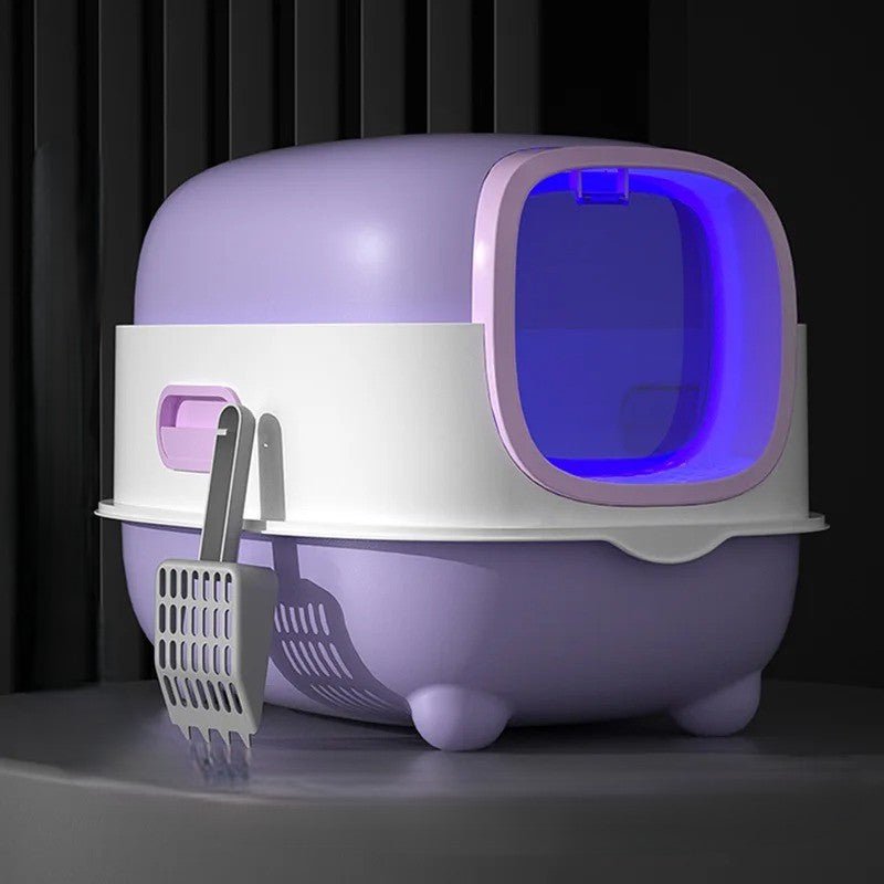 Bac à litière chat | Design Anti - odeurs™ - Transportdodochat