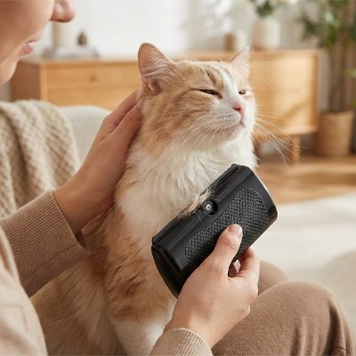 Brosse poil chat | Peigne Anti - Chute™ - Transportdodochat