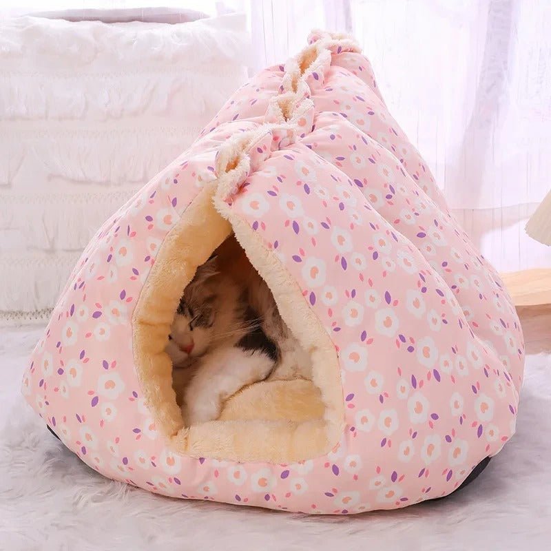 Canapé pour chat igloo douillet