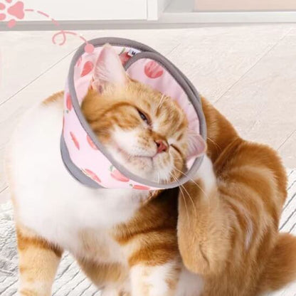 Collerette chat souple | Le Collier des P'tits Soins™ - Transportdodochat