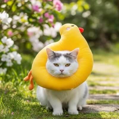 Collerette souple Chat | Canard Protecteur™ - Transportdodochat