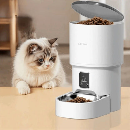 Distributeur automatique de croquettes chat - Minou'Matic™ - Transportdodochat