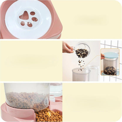 Distributeur automatique de croquettes pour chat - Croq'O'Source™ - Transportdodochat