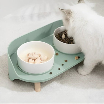 Double Gamelles chat - Transportdodochat