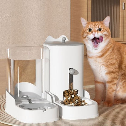 Distributeur croquettes pour chat - Duo Délices™ - Transportdodochat