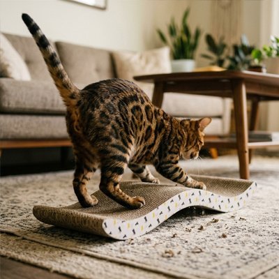 Griffoir Chat carton | Grif'Zen Éco - Transportdodochat
