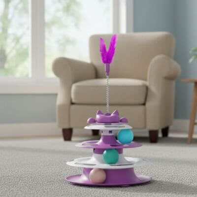Jeu pour chat | Chat'Mania Tower™ - Transportdodochat