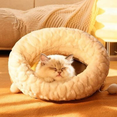 Lit Chaton | Cachette Macramé™ - Transportdodochat
